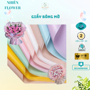 Giấy Bóng Mờ Cao Cấp Nhiều Màu Sắc Tệp 3-5 Tờ, Trang Trí Giỏ Trái Cây, Dùng Gói Hoa, Giỏ Quà