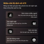 Máy phiên dịch Corisu A70 phiên dịch 2 chiều, dịch offline 21 ngôn ngữ phản hồi siêu nhanh, dịch video call — ảnh 3