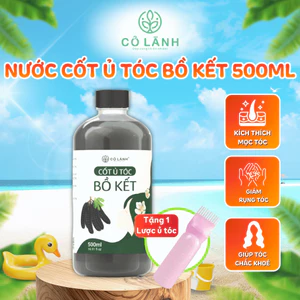 Nước Cốt Ủ Bồ Kết Cỏ Lành 500ml - Hỗ Trợ Giảm Rụng Tóc Kích Mọc Tóc Giảm Tình Trạng Bết Tóc Dưỡng Tóc