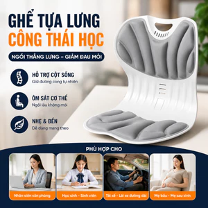 Ghế Công Thái Học Đa Năng, Điều Chỉnh Tư Thế Ngồi, Chống Gù Lưng, Hỗ Trợ Cột Sống