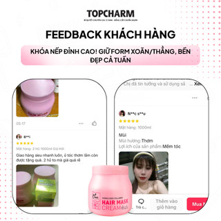 Kem ủ tóc Collagen bóng mượt CHAMIS 925ml Giúp Tóc Siêu Bóng Mượt Hương Hoa Sen Lưu Hương 24 Giờ