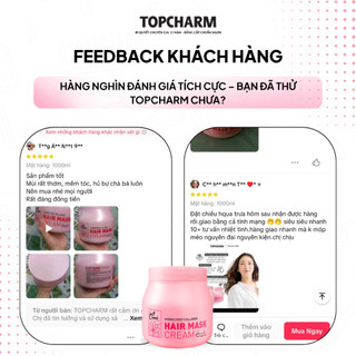 Kem ủ tóc Collagen bóng mượt CHAMIS 925ml Giúp Tóc Siêu Bóng Mượt Hương Hoa Sen Lưu Hương 24 Giờ