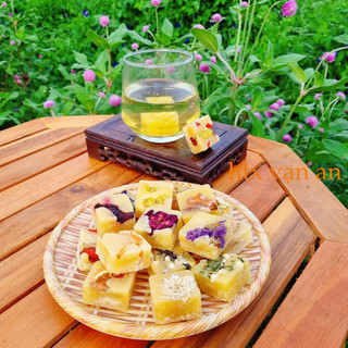 Trà Thảo Mộc Hoa Cúc Mật Ong (Set 5 viên ) Ấm Bụng Dễ Chịu Tiện Lợi Văn Phòng ,Trà Viên Đường Nâu Mix Vị Vạn An