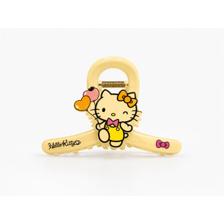 Kẹp Tóc Hello Kitty Màu Vàng Kem Dễ Thương – Phụ Kiện Xinh Xắn Cho Nàng Thêm Nổi Bật