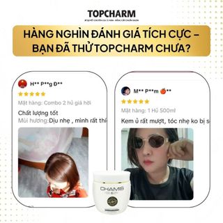 [QUÀ TẶNG KHÔNG BÁN] Hấp dầu tóc CHAMIS - giúp phục hồi tóc bóng khỏe mềm mượt hương nước hoa cao cấp
