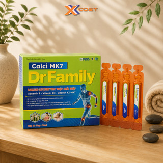[CHÍNH HÃNG] Combo Hộp 2 Vỉ Canxi MK7 Aquamin-F D3 Dr.Family Hỗ Trợ Bổ Sung Canxi Cho Xương Khỏe