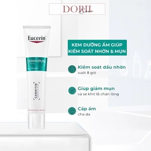 Eucerin Kem Dưỡng Giảm Mụn, Kiểm Soát Nhờn Pro Acne A.I. Matt Fluid 40ml