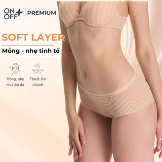 Quần lót ren nữ xuyên thấu soft layer mềm mại nữ tính ỌNOFF -16UQ26A570
