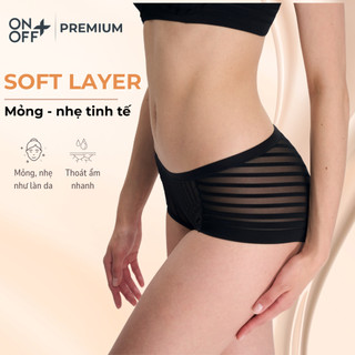 Quần lót ren nữ xuyên thấu soft layer mềm mại nữ tính ỌNOFF - 16UQ26A571