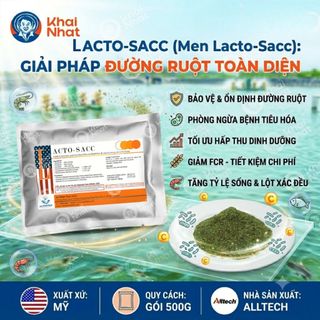 Men hỗ trợ tiêu hóa, ổn định lợi khuẩn trong đường ruột của Mỹ cho Thủy sản(500g/gói)