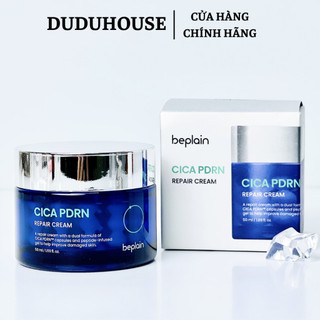 (Hàng Công TY) Kem Dưỡng Beplain Cica PDRN Repair Cream Cấp Ẩm, Phục Hồi, Căng Bóng 50ml Duduhouse
