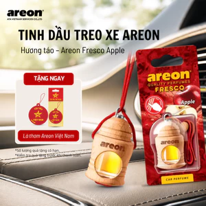 Tinh Dầu Treo Xe Ô Tô AREON Apple - Hương Táo Sảng Khoái, Giữ Không Gian Xe Luôn Dễ Chịu