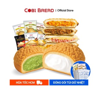 Combo 5 Bánh Kem Tươi, Bánh Mì Có Nhân, Bánh Soboro Ngẫu Nhiên