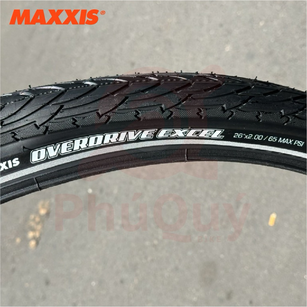 Vỏ Xe Đạp Maxxis OverDrive Excel M2013  26x2.00 - Chống Đinh Toàn Diện SILKSHIELD