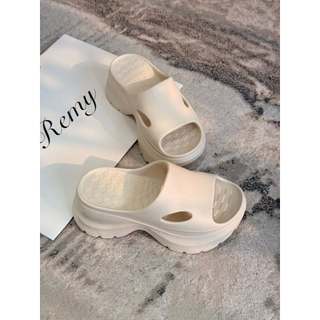 Dép Nữ Đế Cao 6cm Tôn Dáng Phong Cách Hàn Quốc Chống Trượt Êm Chân
