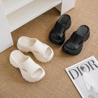 Dép Nữ Đế Cao 6cm Tôn Dáng Phong Cách Hàn Quốc Chống Trượt Êm Chân