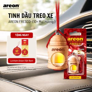 Tinh Dầu Treo Xe AREON Nhập Khẩu Bulgaria -Khử Mùi Hôi Nội Thất Ô Tô, Thơm Tự Nhiên An Toàn Sức Khỏe