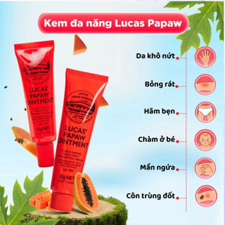 (Hàng Công TY) Kem Đa Năng Lucas Papaw Ointment cấp ẩm dưỡng da 25g Duduhouse