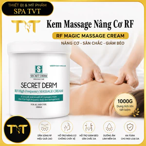 KEM RF MASSAGE MẶT VÀ BODY HŨ 1000ML | KEM DẪN SÓNG RF NÂNG CƠ, SĂN CHẮC DA, HỖ TRỢ GIẢM BÉO