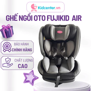 Ghế Ngồi Ô Tô Trẻ Em Fujikid Air Cao Cấp - Ghế Xe Hơi An Toàn, Chống Va Đập, Bảo Hành Chính Hãng