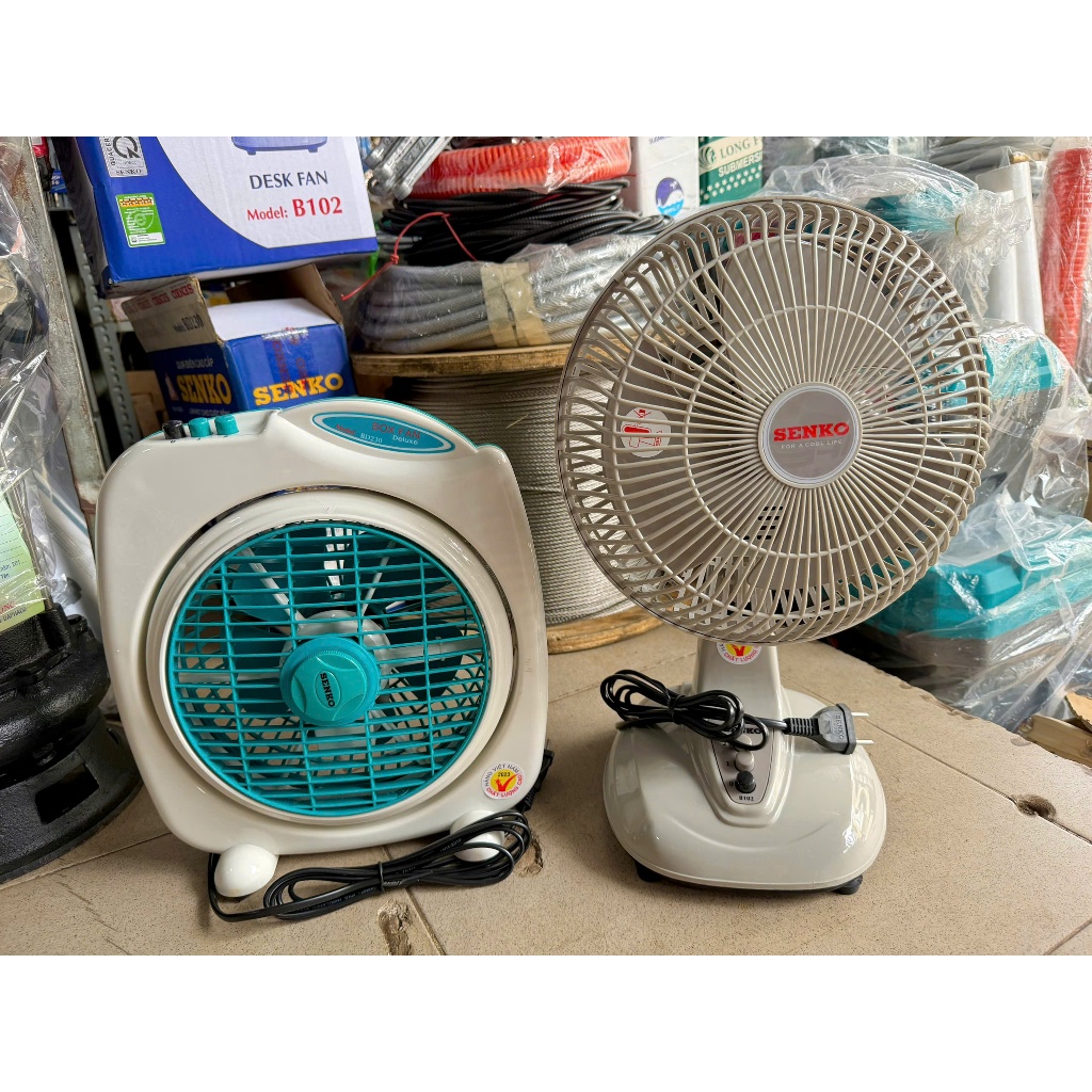 QUẠT MINI SENKO CHÍNH HÃNG – NHỎ GỌN, MÁT MẺ CẢ NGÀY 🌬️