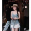 Áo 2 dây bèo tua rua viền ren