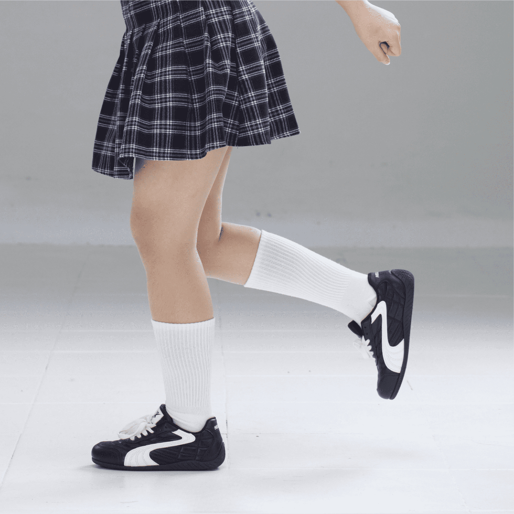 Giày Sneaker Unisex Helilux A1 Da PU, Đế Bằng Bền Bỉ, Phong Cách Thanh Lịch