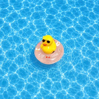 [ĐỘC QUYỀN]  Set Charm Phao Vịt Đeo Kính Mã Cứng  Siêu Cute dễ thương Có Bán LẺ