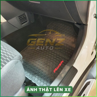 THẢM LÓT SÀN CAO SU TOYOTA RUSH 2018 ->2026 cao cấp loại đúc dày theo xe - HL