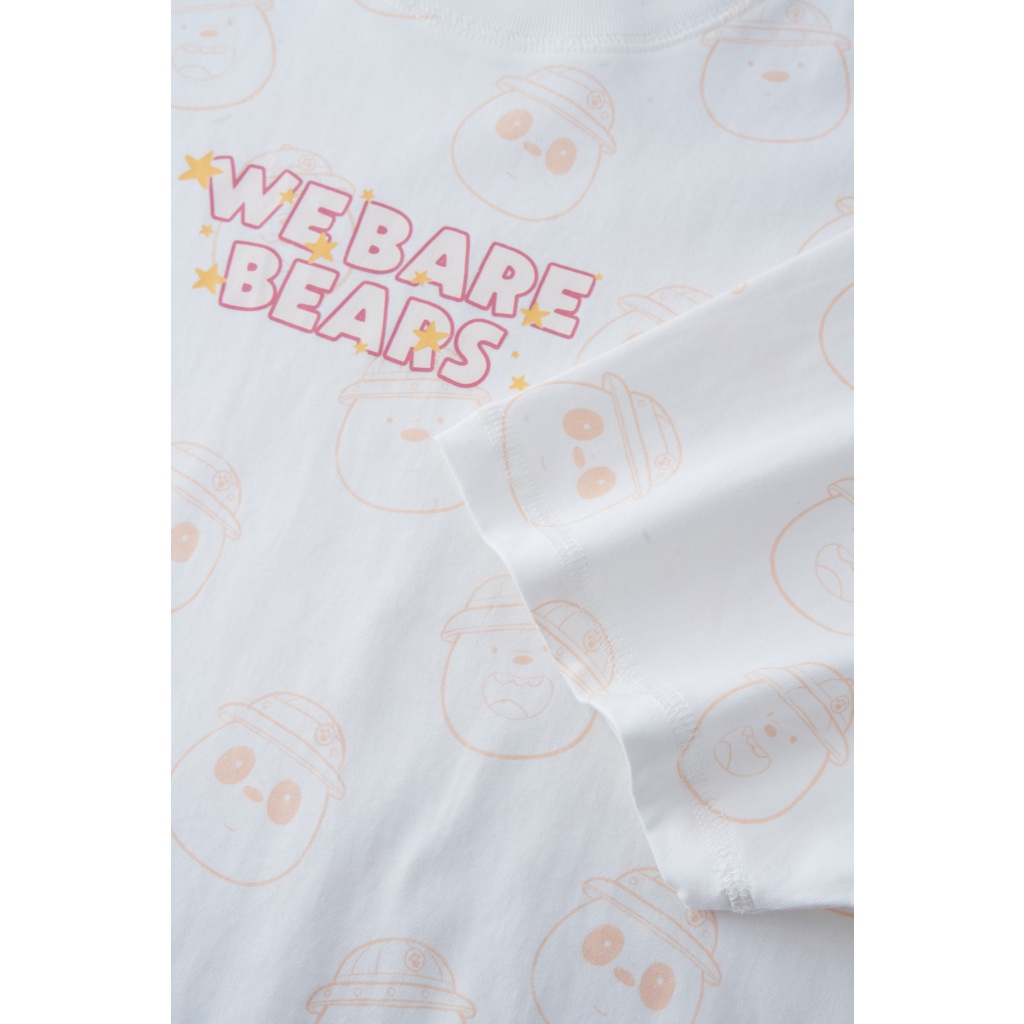 [BST We Bare Bears] Áo Thun BOO Unisex Form Boxy In Tràn Hình Ngộ Nghĩnh Dễ Thương, Chất Liệu Thoáng Mát, Dày Dặn