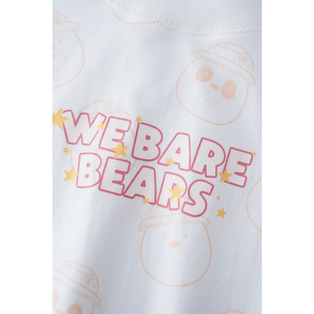 [BST We Bare Bears] Áo Thun BOO Unisex Form Boxy In Tràn Hình Ngộ Nghĩnh Dễ Thương, Chất Liệu Thoáng Mát, Dày Dặn