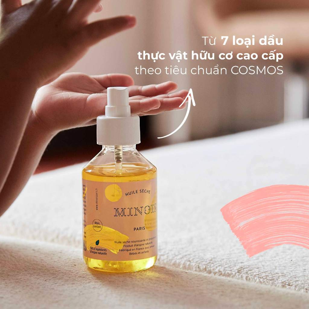 Dầu dưỡng khô đa năng Minois Paris Dry Oil 150ml