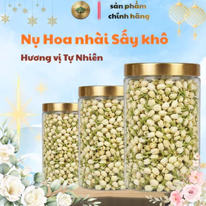 Hoa nhài khô hoa đẹp đều không chất bảo quản dùng pha trà làm trà dưỡng nhan thanh lọc cơ thể