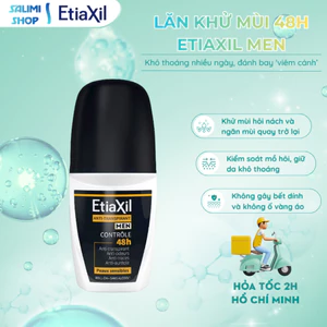 Lăn Khử Mùi Etiaxil Men 50ml, Ngăn Tiết Mồ Hôi Đến 48h, Khử Mùi Cơ Thể Hiệu Quả Từ Lần Đầu Sử Dụng
