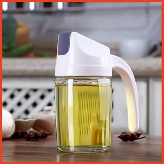 (U19) Bình Thuỷ Tinh Đựng Dầu Ăn, Nước Mắm, Gia Vị Nhà Bếp Tự Động Bật Nắp Thông Minh Tiện Lợi Khi Sử Dụng