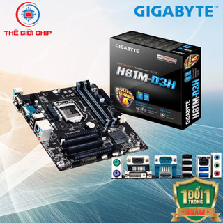 Mainboard (Bo mạch chính) Gigabyte H81M-D3H I like new Box  Bảo hành 36 Tháng bởi nhà cung cấp