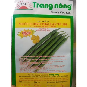 5gr Hạt Giống Mướp Hương Thái Lan TN 264, Trái Dài, Vị Ngọt Thanh Mát, Hạt Nảy Mầm Nhanh, Mạnh, Trồng Quanh Năm.