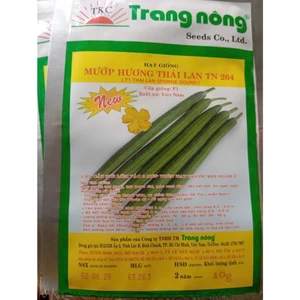 10gr Hạt Giống Mướp Hương Thái Lan TN 264, Trái Dài Đẹp, Vị Ngọt Thanh, Trồng Quanh Năm, Cty Trang Nông Nổi Tiếng