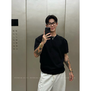 Áo Overtee trơn Trắng, Đen [Unisex]