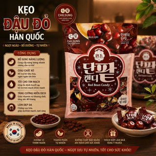 Kẹo Chilsung vị đậu đỏ 250g