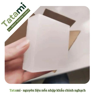 (SIÊU RẺ) Sáp Paraffin Làm Nến TATAMI Nguyên Liệu Handmade Cao Cấp Cháy Ổn Định Dễ Tạo Hình Giá Tốt