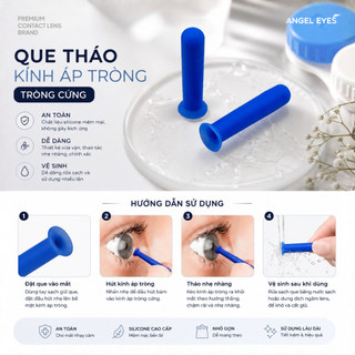 Cây tháo gỡ kính áp tròng cứng Ortho-K nhãn hiệu Angel Eyes | Que tháo kính áp tròng cứng đeo ban đêm