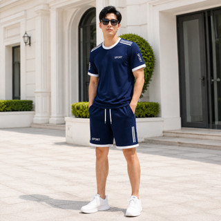 Bộ Hè SPORT Mới Nhất Năm 2026 Bộ Thể Thao Nam Cộc Tổ Ong Phối Viền Thời Trang co giãn 4 chiều BHN78