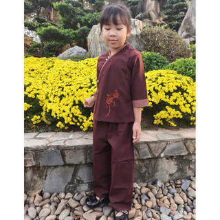 Ngọc Nơ Bé Gái# Đồ Bộ Bé Đi Chùa