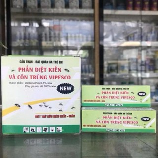 Phấn kiến phấn vẽ kiến , gián Vipesco (hộp x 2 viên)