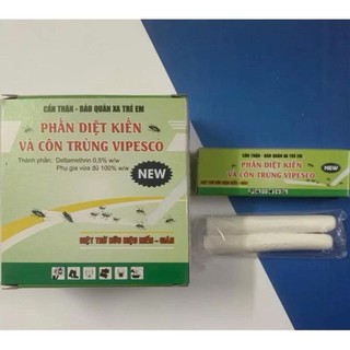 Phấn kiến phấn vẽ kiến , gián Vipesco (hộp x 2 viên)