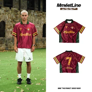 Áo Jersey MMESTLINE "EL BICHO" form Boxy Vải Bóng Chiếu