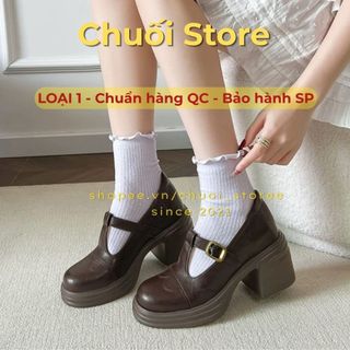 Giày oxford nữ da PU tổng hợp dệt vải đế cao su cổ điển tinh tế đáng yêu nhẹ nhàng