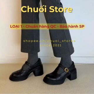 Giày oxford nữ da PU tổng hợp dệt vải đế cao su cổ điển tinh tế đáng yêu nhẹ nhàng