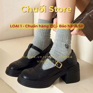 Giày oxford nữ da PU tổng hợp dệt vải đế cao su cổ điển tinh tế đáng yêu nhẹ nhàng